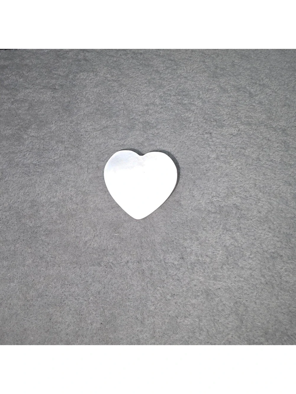 Vintage Mother of Pearl Heart Brooch Pin Natural Shell Iridescent Pink MOP 1970s